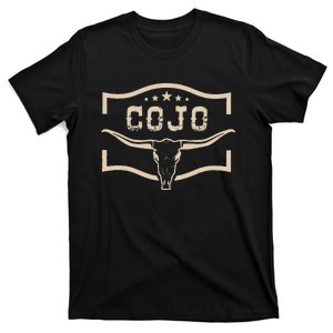 Cojo Country Music Cow Skull Western Skull T-Shirt