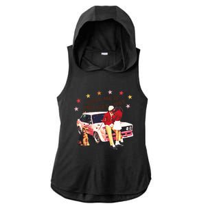 Cmiygl Ladies PosiCharge Tri-Blend Wicking Draft Hoodie Tank