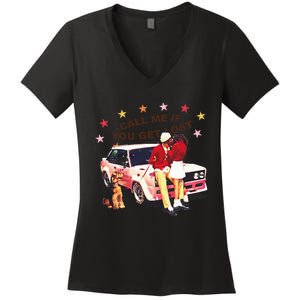 Cmiygl Women's V-Neck T-Shirt