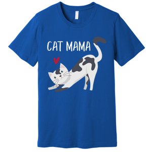 Cute Cat Mama Cat Lovers Gift Premium T-Shirt