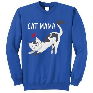 Cute Cat Mama Cat Lovers Gift Tall Sweatshirt