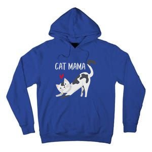 Cute Cat Mama Cat Lovers Gift Tall Hoodie