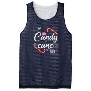 Candy Cane | Merry Christmas Mesh Reversible Basketball Jersey Tank