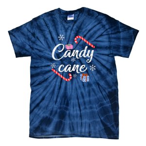 Candy Cane | Merry Christmas Tie-Dye T-Shirt