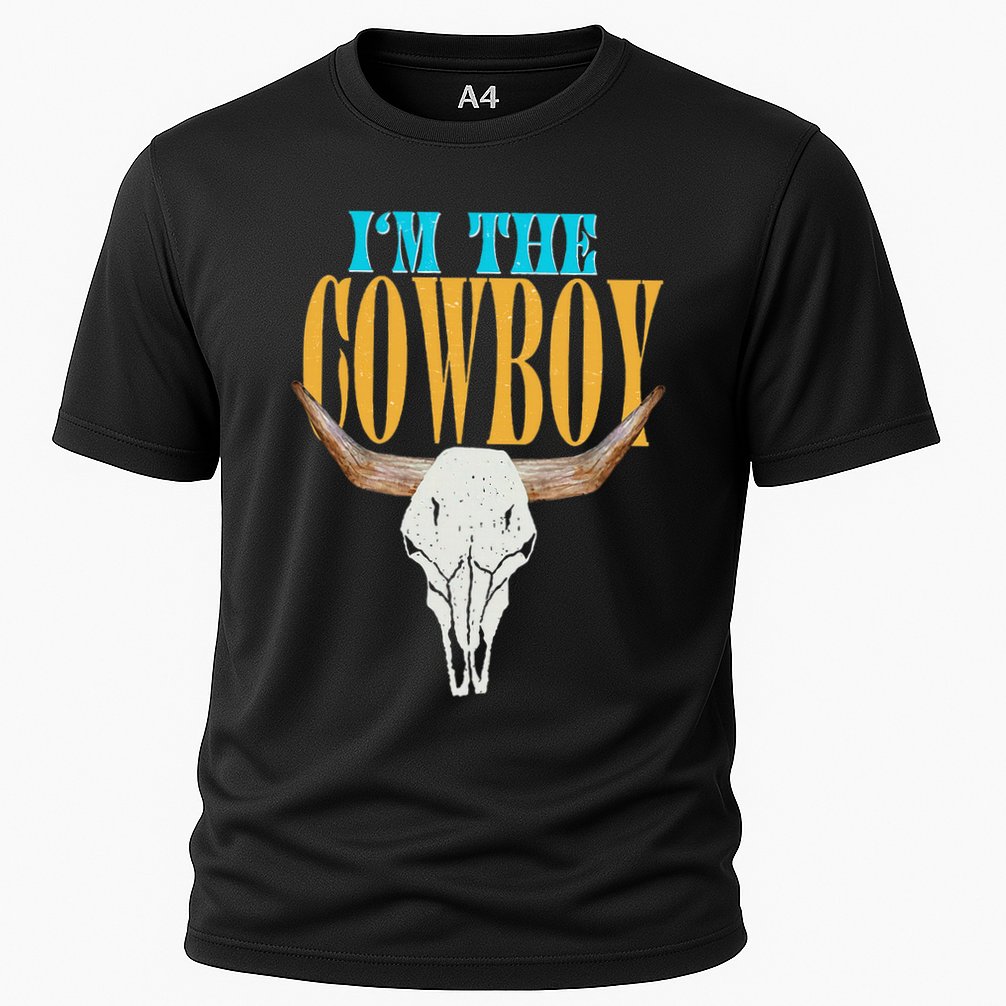Country Couple Matching Outfits Cowgirls IM The Cowboys Cooling Performance Crew T-Shirt