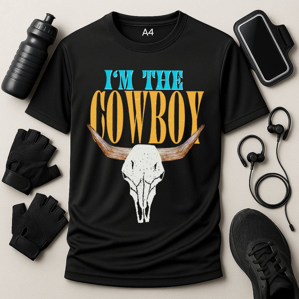 Country Couple Matching Outfits Cowgirls IM The Cowboys Cooling Performance Crew T-Shirt