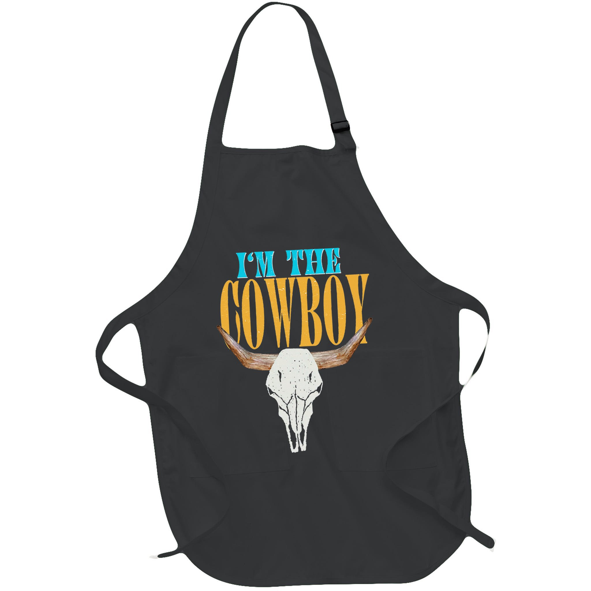 Country Couple Matching Outfits Cowgirls IM The Cowboys Apron