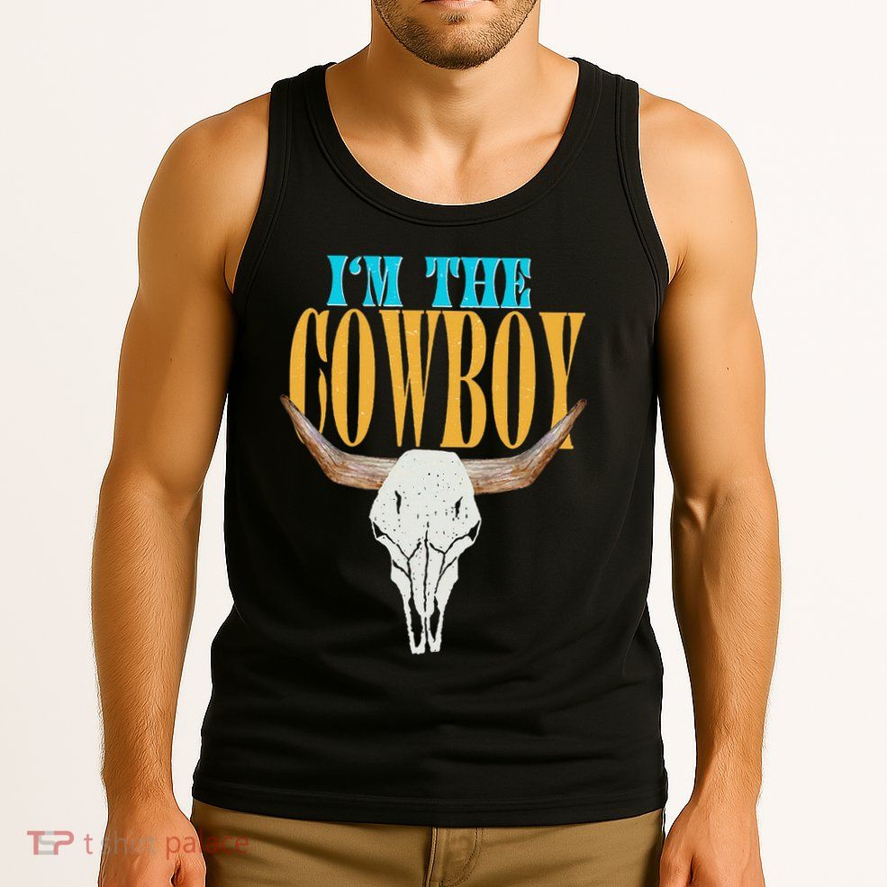 Country Couple Matching Outfits Cowgirls IM The Cowboys Tank Top