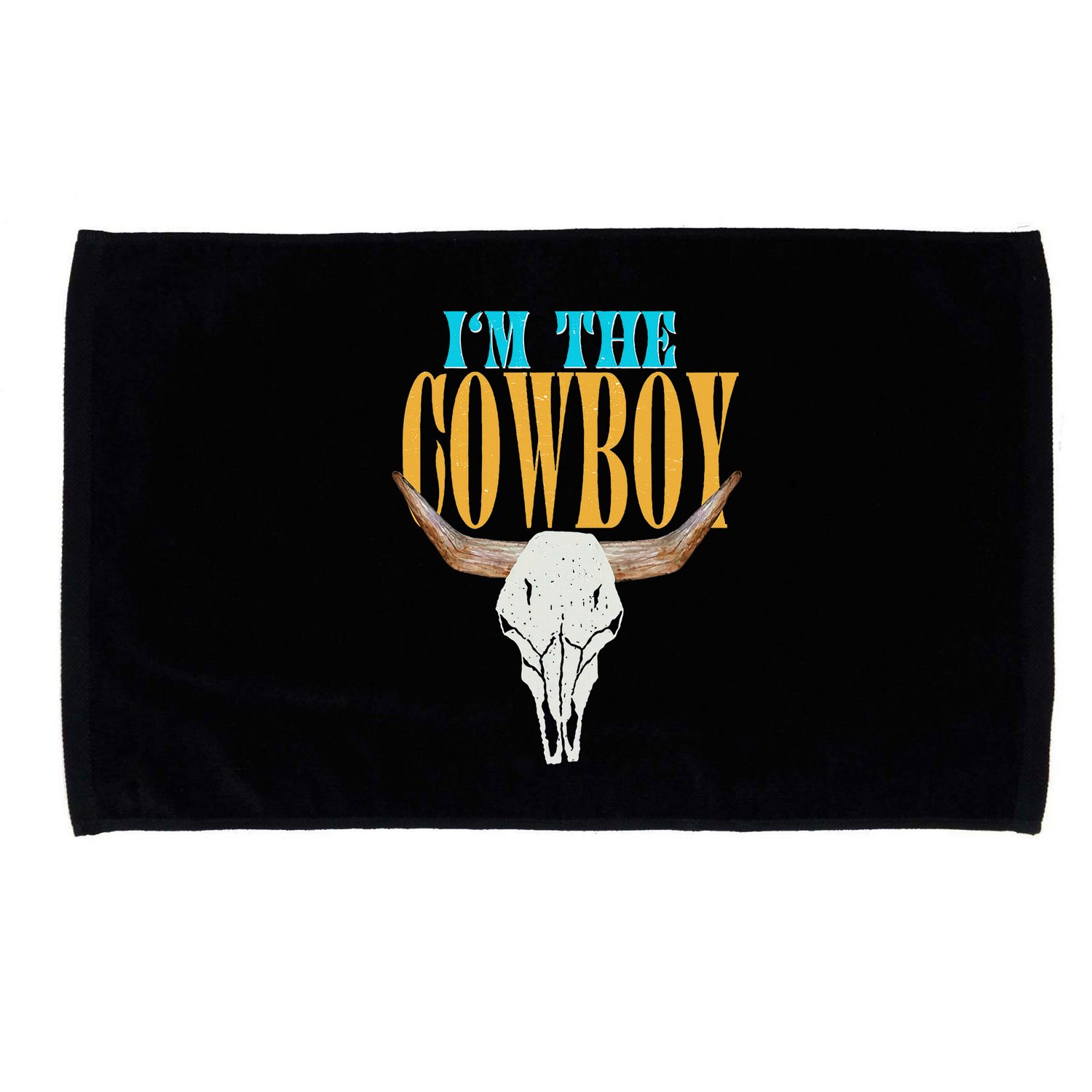 Country Couple Matching Outfits Cowgirls IM The Cowboys Microfiber Hand Towel