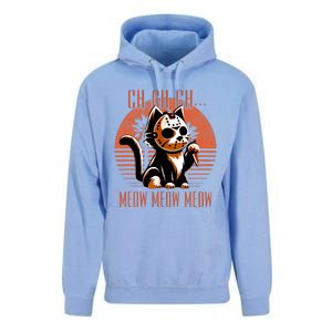 Ch Ch Meow Meow Meow Funny Animal Horror Movie Cute Kitten Unisex Surf Hoodie