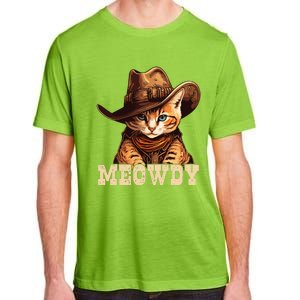 Cowboy Cat Meowdy Adult ChromaSoft Performance T-Shirt