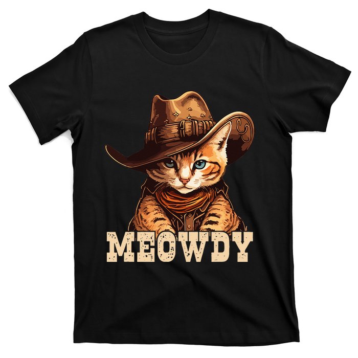 Cowboy Cat Meowdy T-Shirt