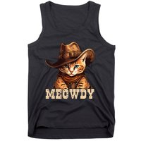 Cowboy Cat Meowdy Tank Top