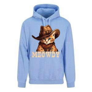 Cowboy Cat Meowdy Unisex Surf Hoodie