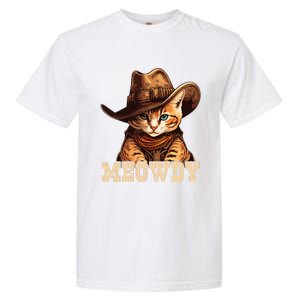 Cowboy Cat Meowdy Garment-Dyed Heavyweight T-Shirt