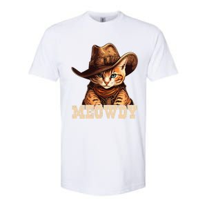 Cowboy Cat Meowdy Softstyle CVC T-Shirt