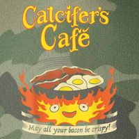 Calcifer's Cafe May All Your Bacon & Eggs Be Crispy Cooking Legacy Tie Dye Trucker Hat