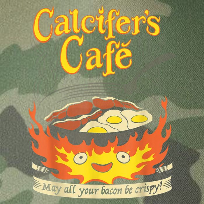 Calcifer's Cafe May All Your Bacon & Eggs Be Crispy Cooking Legacy Tie Dye Trucker Hat
