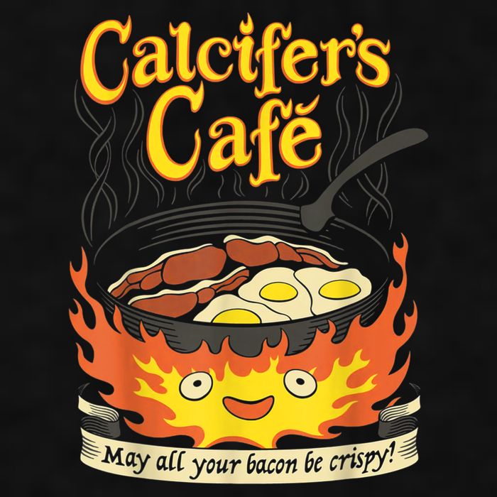 Calcifer's Cafe May All Your Bacon & Eggs Be Crispy Cooking Ladies PosiCharge Tri-Blend Wicking Tank