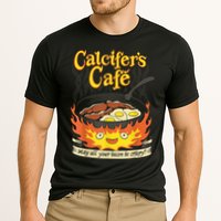 Calcifer's Cafe May All Your Bacon & Eggs Be Crispy Cooking Performance Shirt