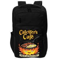 Calcifer's Cafe May All Your Bacon & Eggs Be Crispy Cooking Impact Tech Backpack