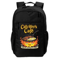 Calcifer's Cafe May All Your Bacon & Eggs Be Crispy Cooking Daily Commute Backpack