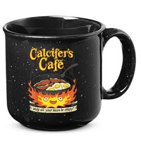 Calcifer's Cafe May All Your Bacon & Eggs Be Crispy Cooking 15oz Campfire Ceramic Mug