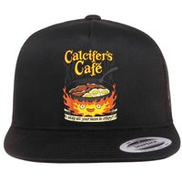 Calcifer's Cafe May All Your Bacon & Eggs Be Crispy Cooking Flatbill Hat