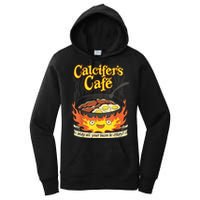 Calcifer's Cafe May All Your Bacon & Eggs Be Crispy Cooking Women's Pullover Hoodie