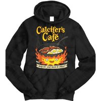 Calcifer's Cafe May All Your Bacon & Eggs Be Crispy Cooking Tie Dye Hoodie