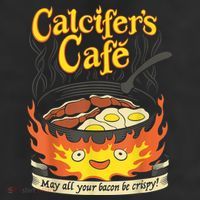 Calcifer's Cafe May All Your Bacon & Eggs Be Crispy Cooking Trucker Hat