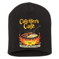 Calcifer's Cafe May All Your Bacon & Eggs Be Crispy Cooking Short Acrylic Beanie