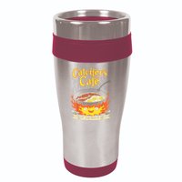 Calcifer's Cafe May All Your Bacon & Eggs Be Crispy Cooking 16oz Travel Tumbler
