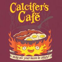 Calcifer's Cafe May All Your Bacon & Eggs Be Crispy Cooking 16oz Travel Tumbler