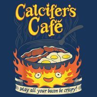 Calcifer's Cafe May All Your Bacon & Eggs Be Crispy Cooking Infant Baby Jersey Bodysuit