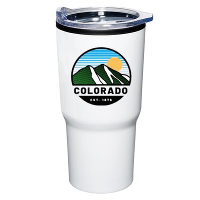 Cool Colorado Mountain Sunset Novelty Fashion Tumbler
