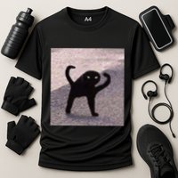 Cursed Cat Memes Cursed Cat Angry As Fuk Meme Performance Shirt