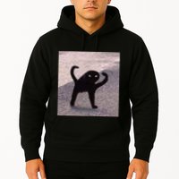 Cursed Cat Memes Cursed Cat Angry As Fuk Meme Hoodie