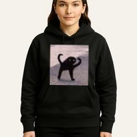 Cursed Cat Memes Cursed Cat Angry As Fuk Meme Hoodie