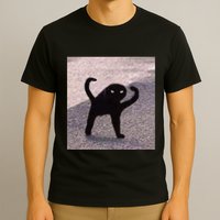Cursed Cat Memes Cursed Cat Angry As Fuk Meme T-Shirt