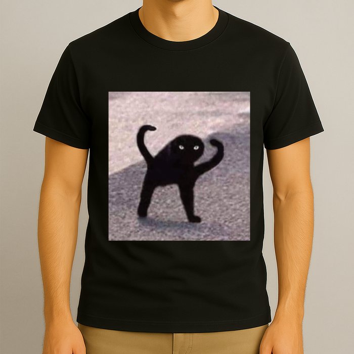 Cursed Cat Memes Cursed Cat Angry As Fuk Meme T-Shirt