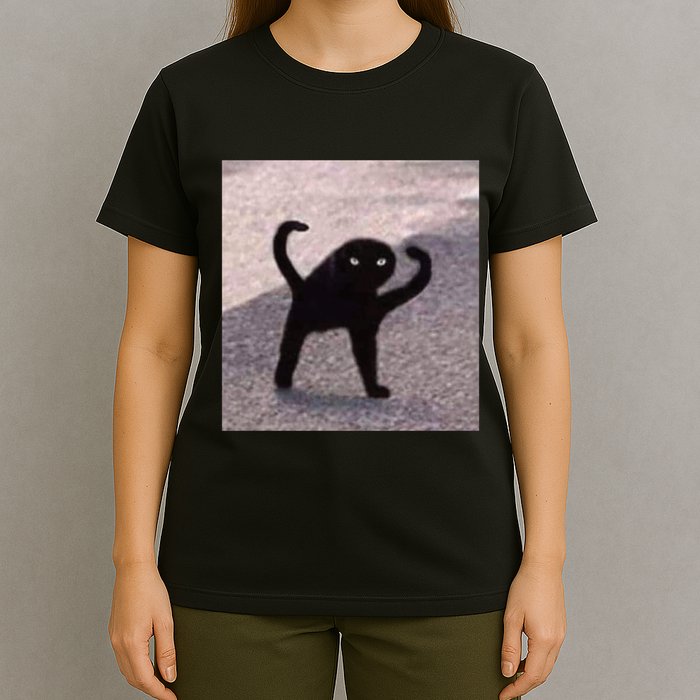 Cursed Cat Memes Cursed Cat Angry As Fuk Meme T-Shirt