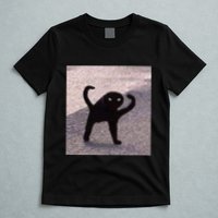 Cursed Cat Memes Cursed Cat Angry As Fuk Meme T-Shirt