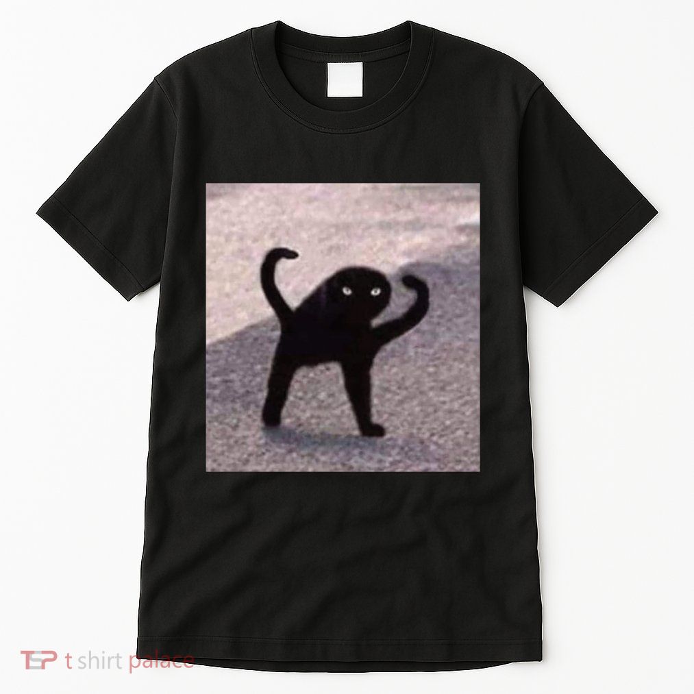 Cursed Cat Memes Cursed Cat Angry As Fuk Meme Tall T-Shirt