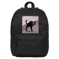Cursed Cat Memes Cursed Cat Angry As Fuk Meme 16 in Basic Backpack