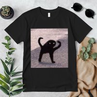 Cursed Cat Memes Cursed Cat Angry As Fuk Meme Premium T-Shirt