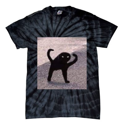 Cursed Cat Memes Cursed Cat Angry As Fuk Meme Tie-Dye T-Shirt