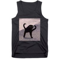Cursed Cat Memes Cursed Cat Angry As Fuk Meme Tank Top