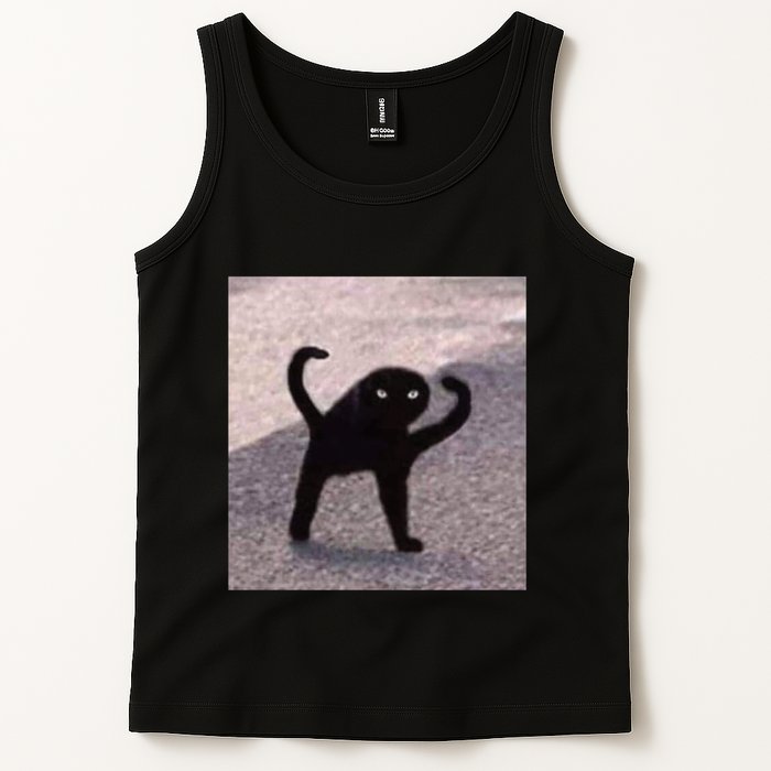Cursed Cat Memes Cursed Cat Angry As Fuk Meme Tank Top
