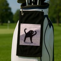 Cursed Cat Memes Cursed Cat Angry As Fuk Meme Golf Towel